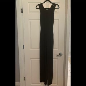 NWT Banana Republic Criss Cross black jumpsuit